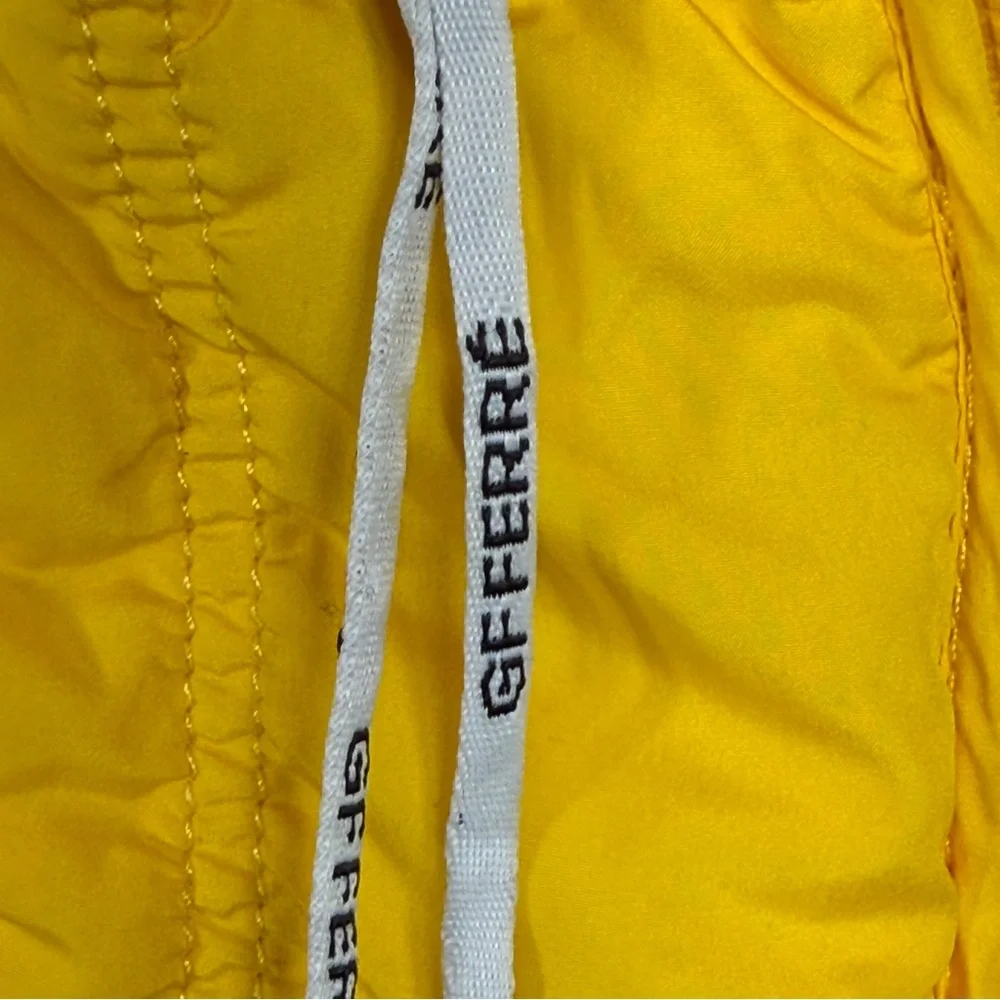GF Ferre Girl's Yellow Hooded Puffer Jacket Sz 8